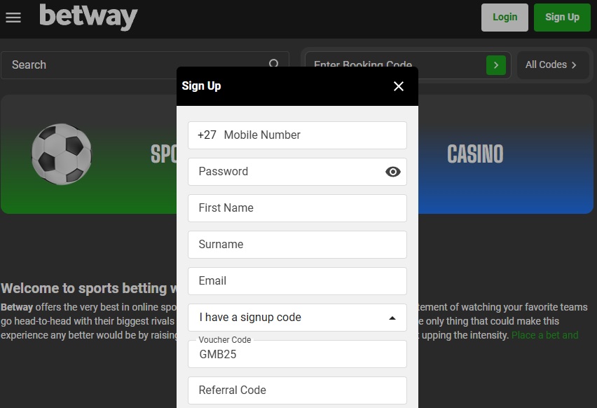 Betway Registration Voucher Code Explained The Gambler Betway Registration Voucher Code Explained The Gambler