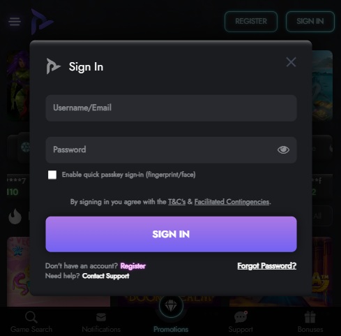 play.co.za login